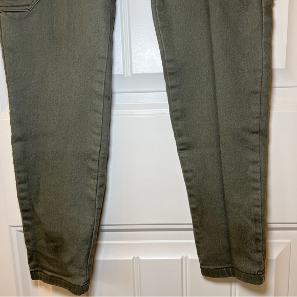 No Boundaries Olive Green Women’s Cargo‎ Pants Pockets Size XXS - Picture 6 of 15